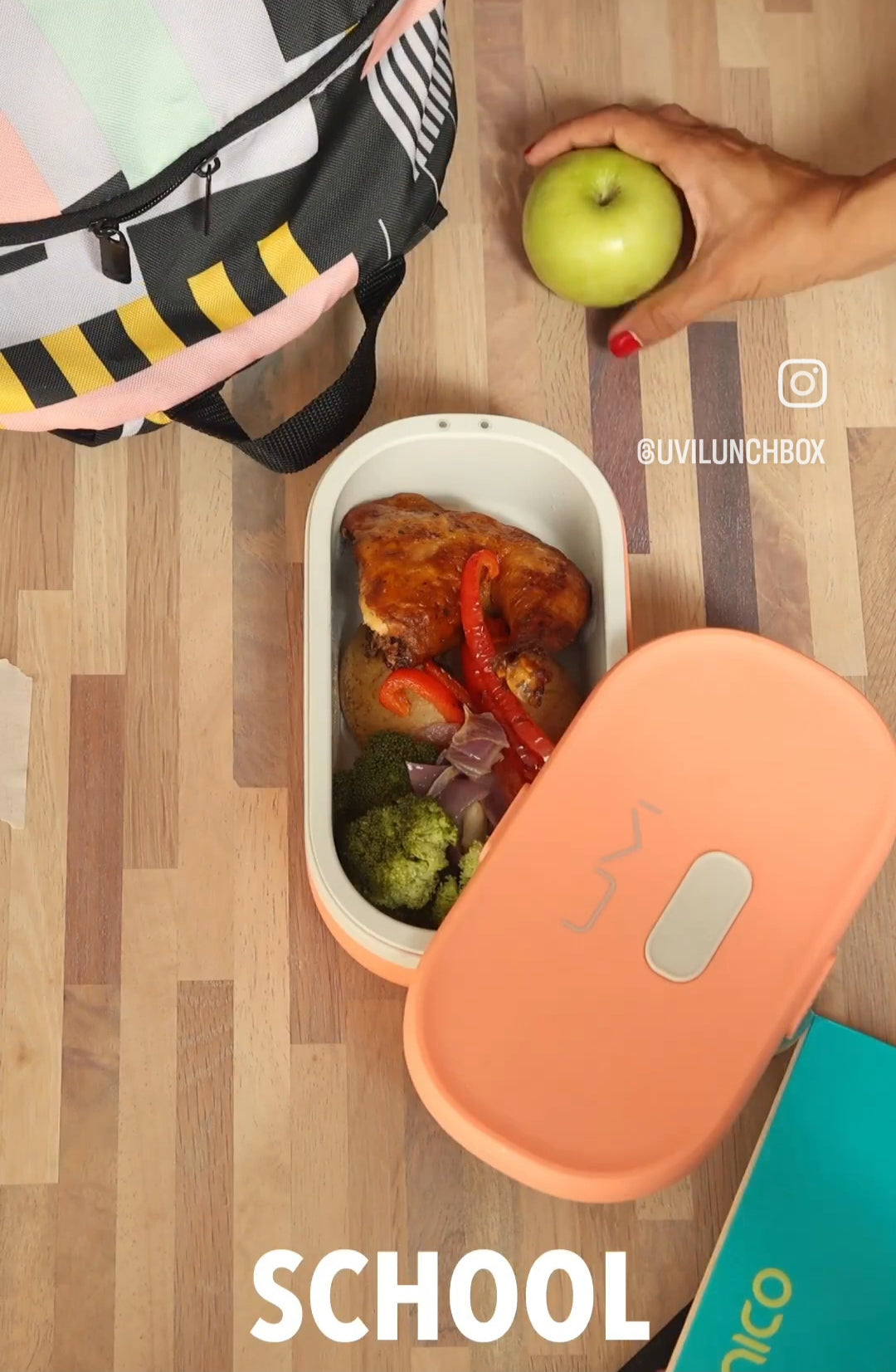 Hot lunch anywhere, anytime!