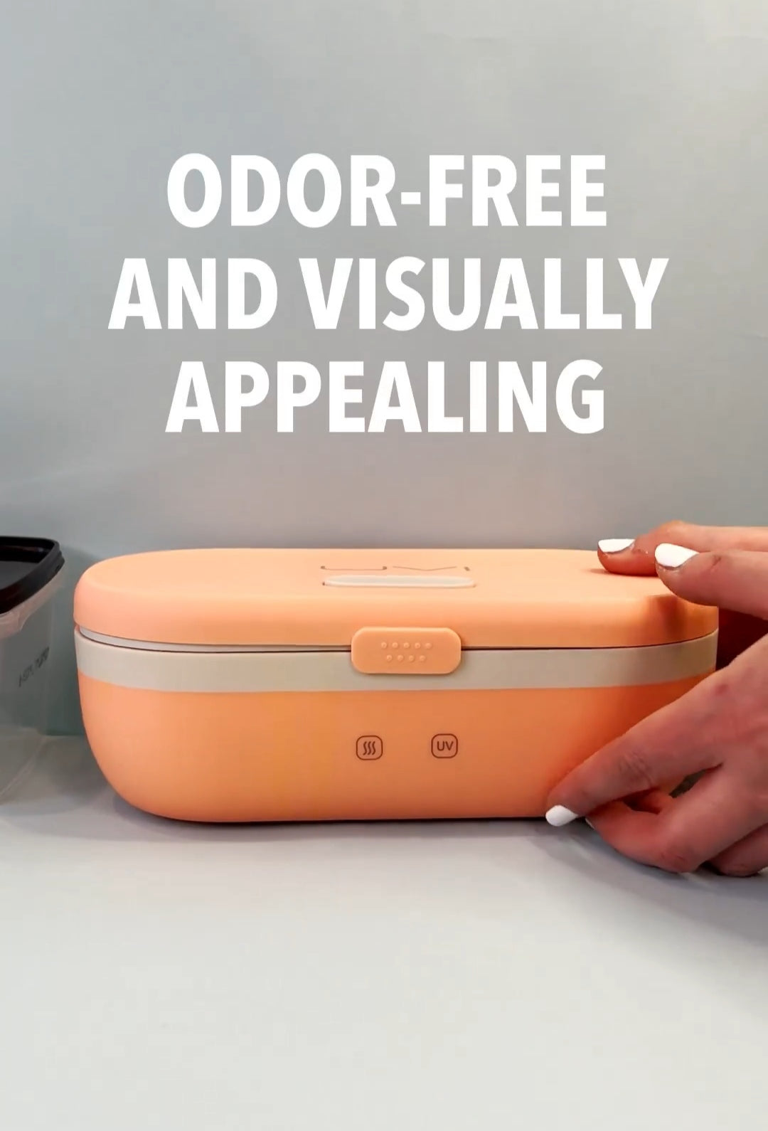 Sustainable, durable and hygienic With UVI lunch box