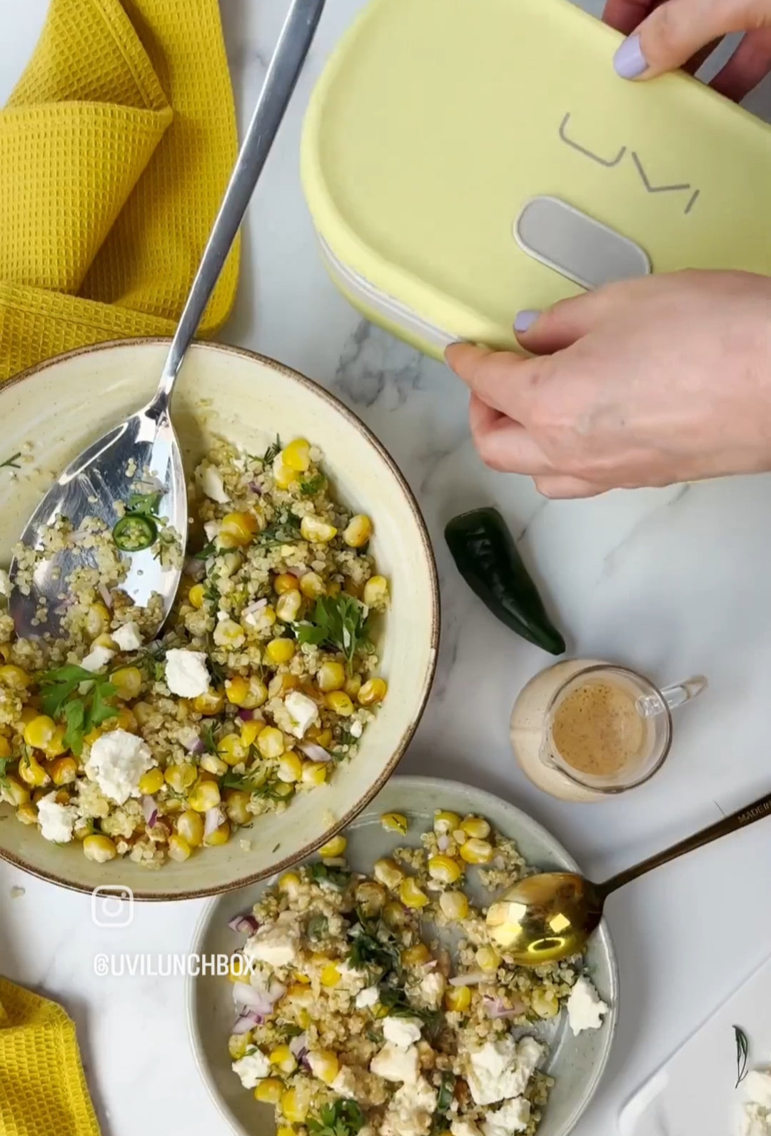 Mexican street corn salad 