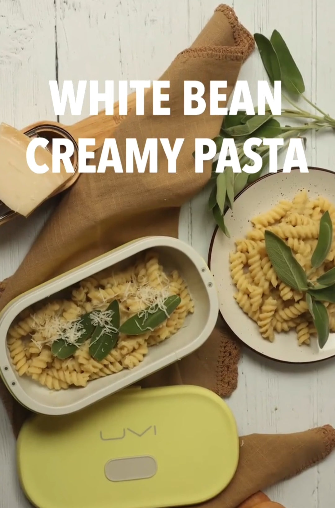 WHITE BEAN CREAMY PASTA