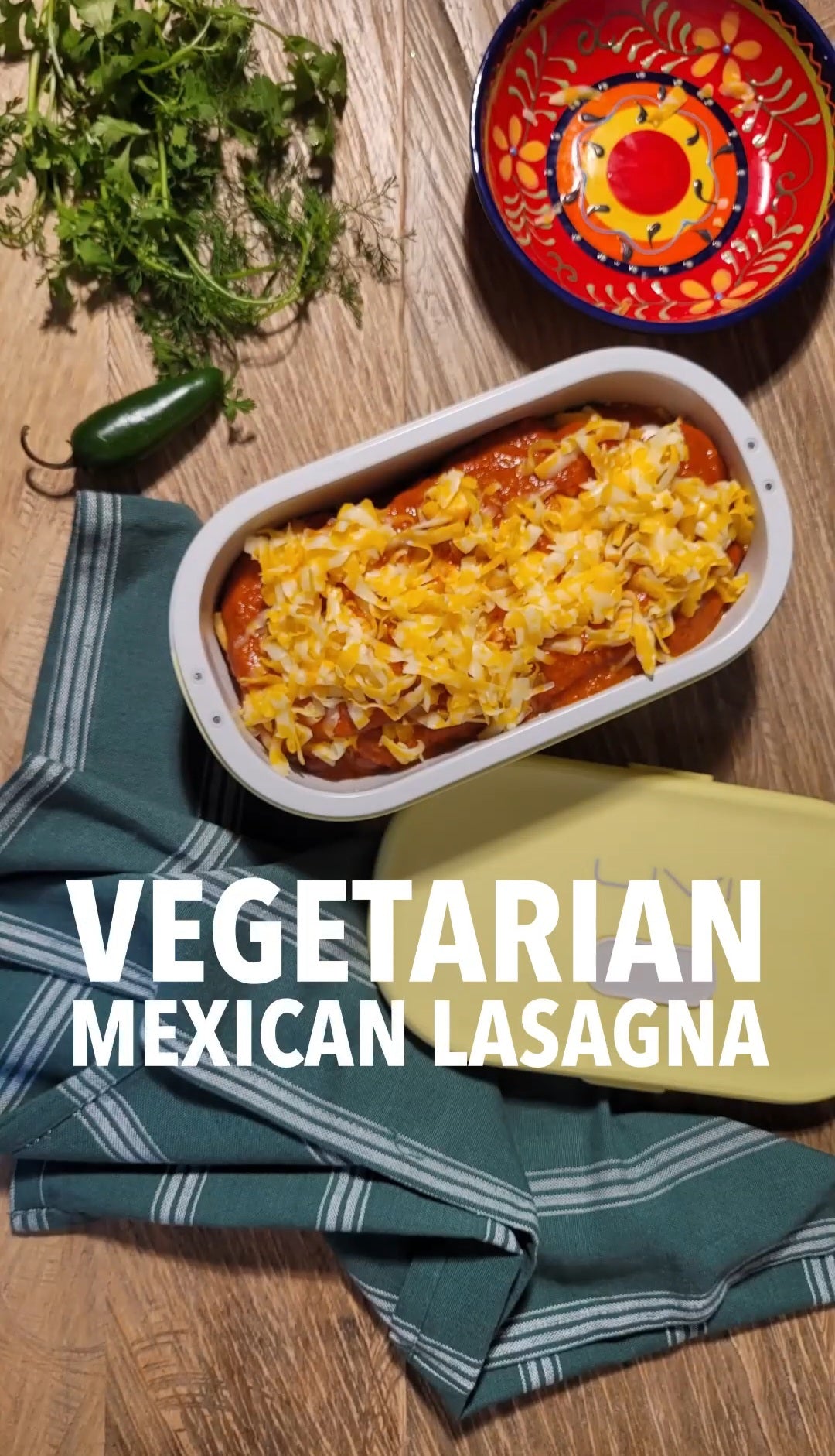 MEXICAN VEGETARIAN LASAGNA