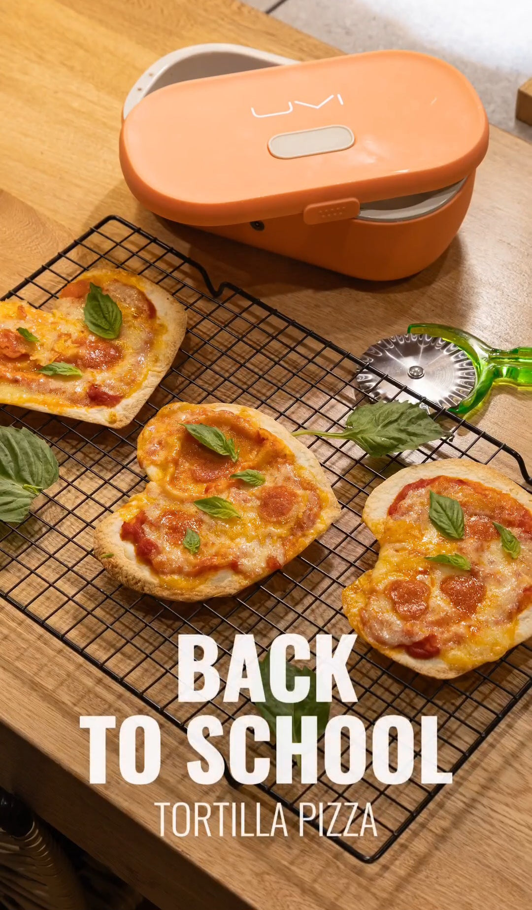 Back to School - Tortilla Pizza