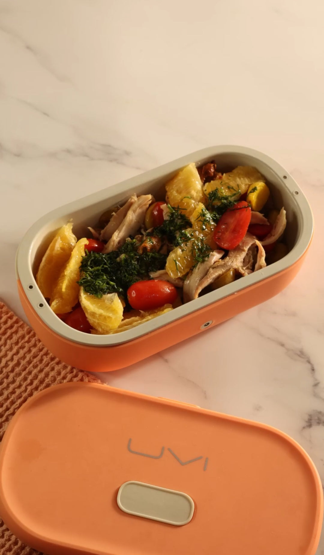 Warm Chicken Potato Salad 