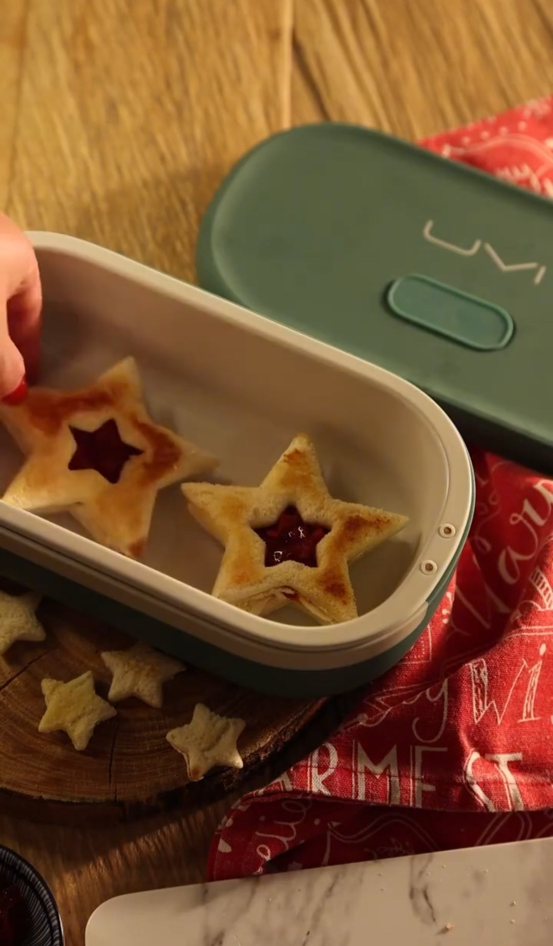 ⭐ Holiday Star Sandwich ⭐