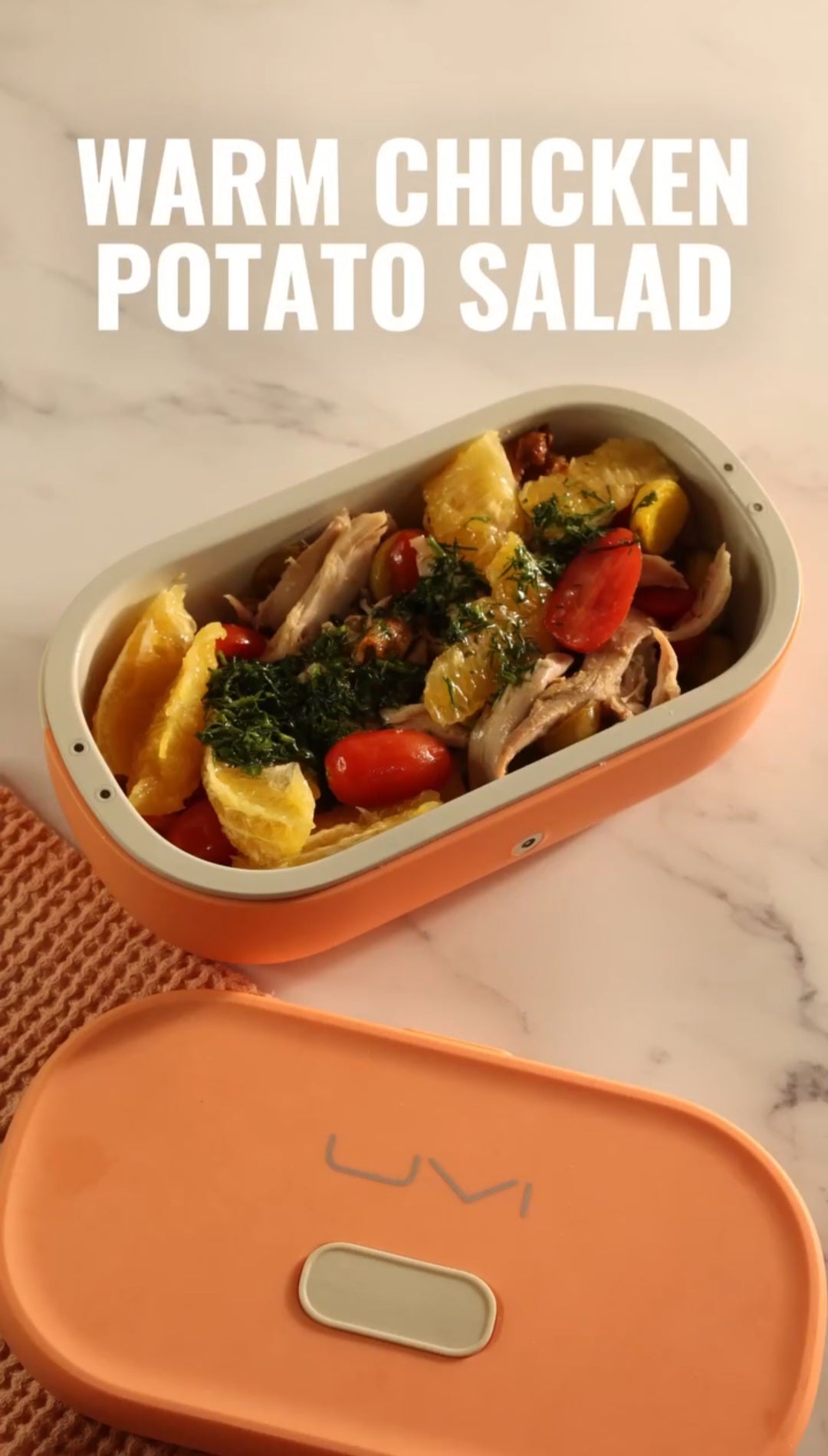 Warm Chicken Potato Salad