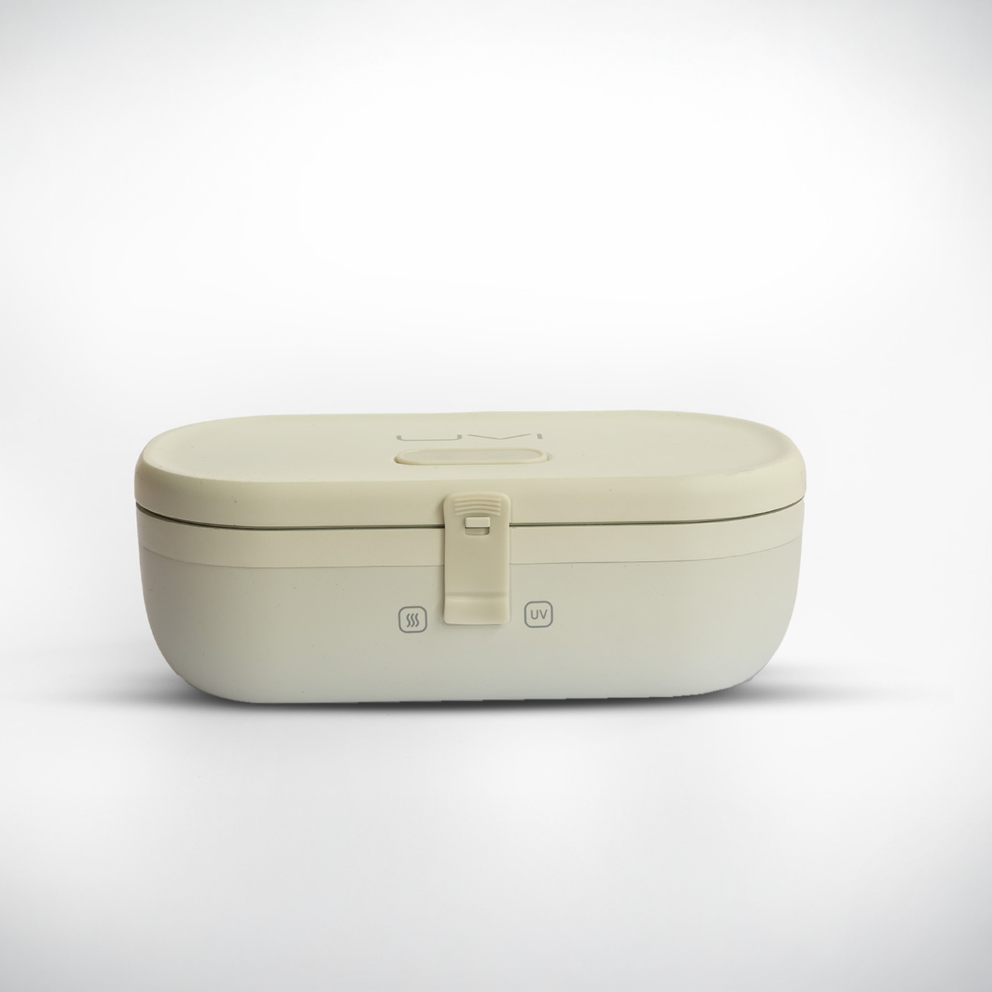 UVI Plus – SELF-HEATING LUNCH BOX WITH USB-C CORD AND UV LIGHT SANITIZER - Pearl