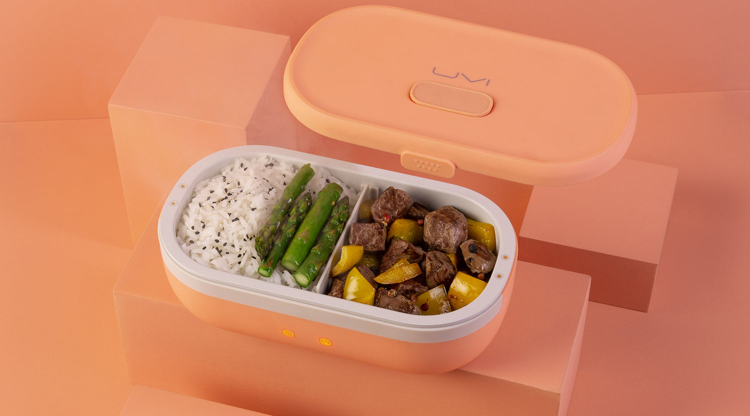 UVI -  Self Heating & Cleaning Lunchbox with UV light
