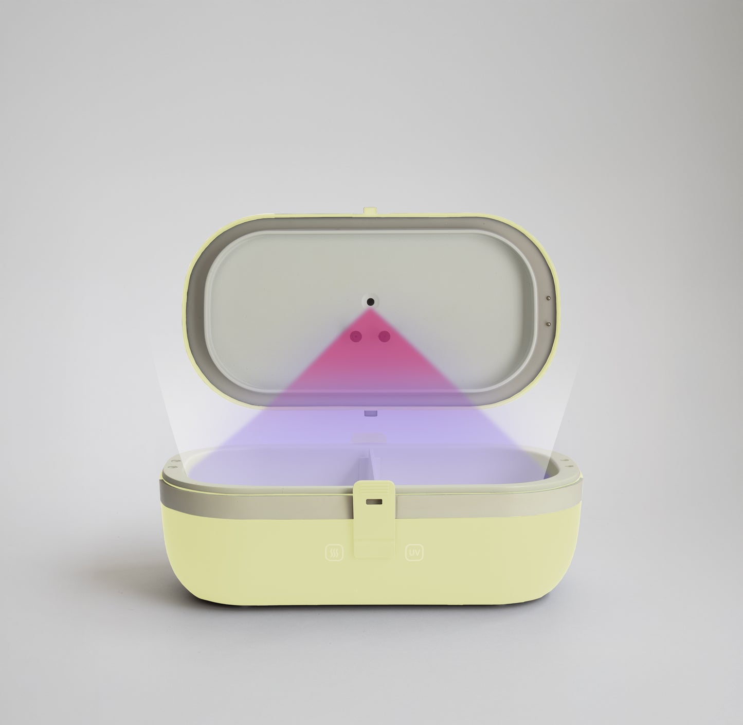 UVI Plus – SELF-HEATING LUNCH BOX WITH USB-C CORD AND UV LIGHT SANITIZER - Sunshine