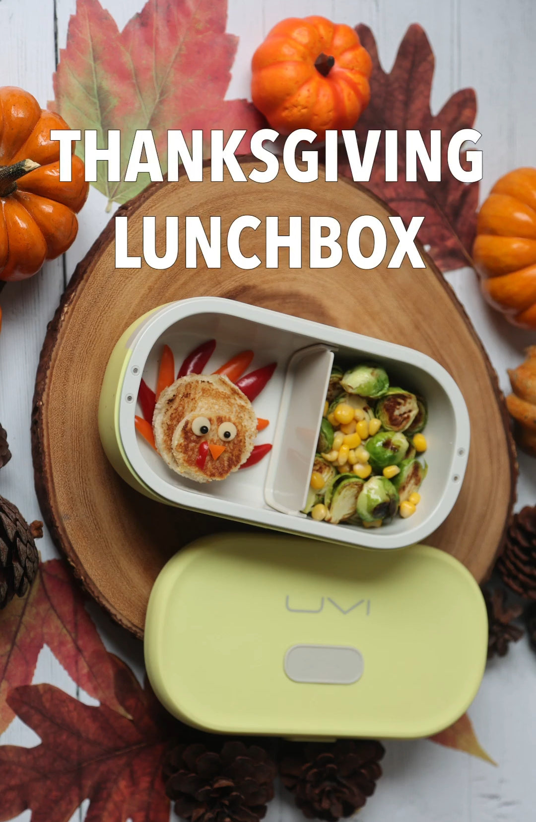 Thanksgiving warm meal in your UVI LUNCHBOX