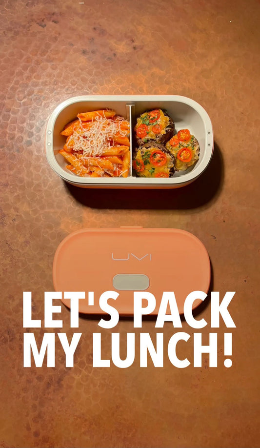 Join Laura as she packs her lunch, this time a vegetarian recipe filled with deliciuos flavors, Stuffed Mushrooms. Find the recipe at the @fritaire account