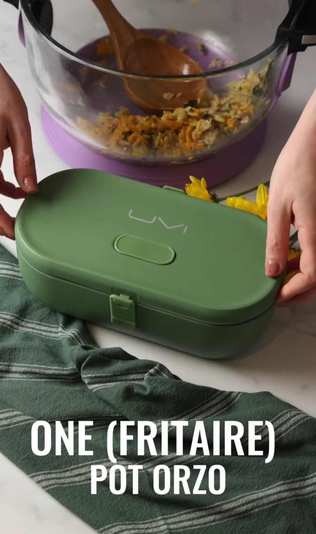 One (Fritaire) Pot Orzo