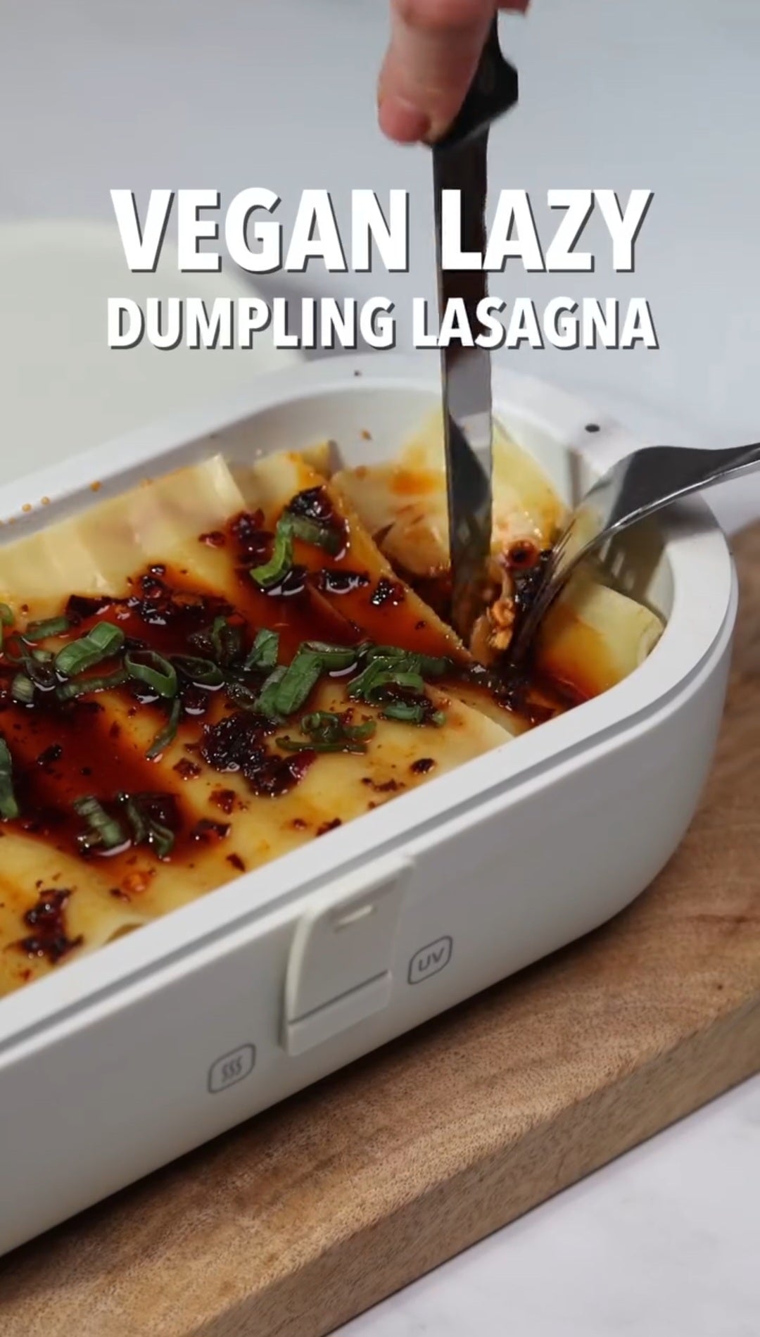 Vegan Lazy Dumpling Lasagna