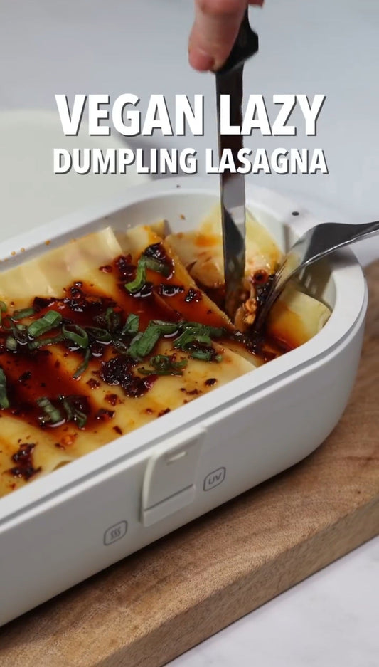 Vegan Lazy Dumpling Lasagna