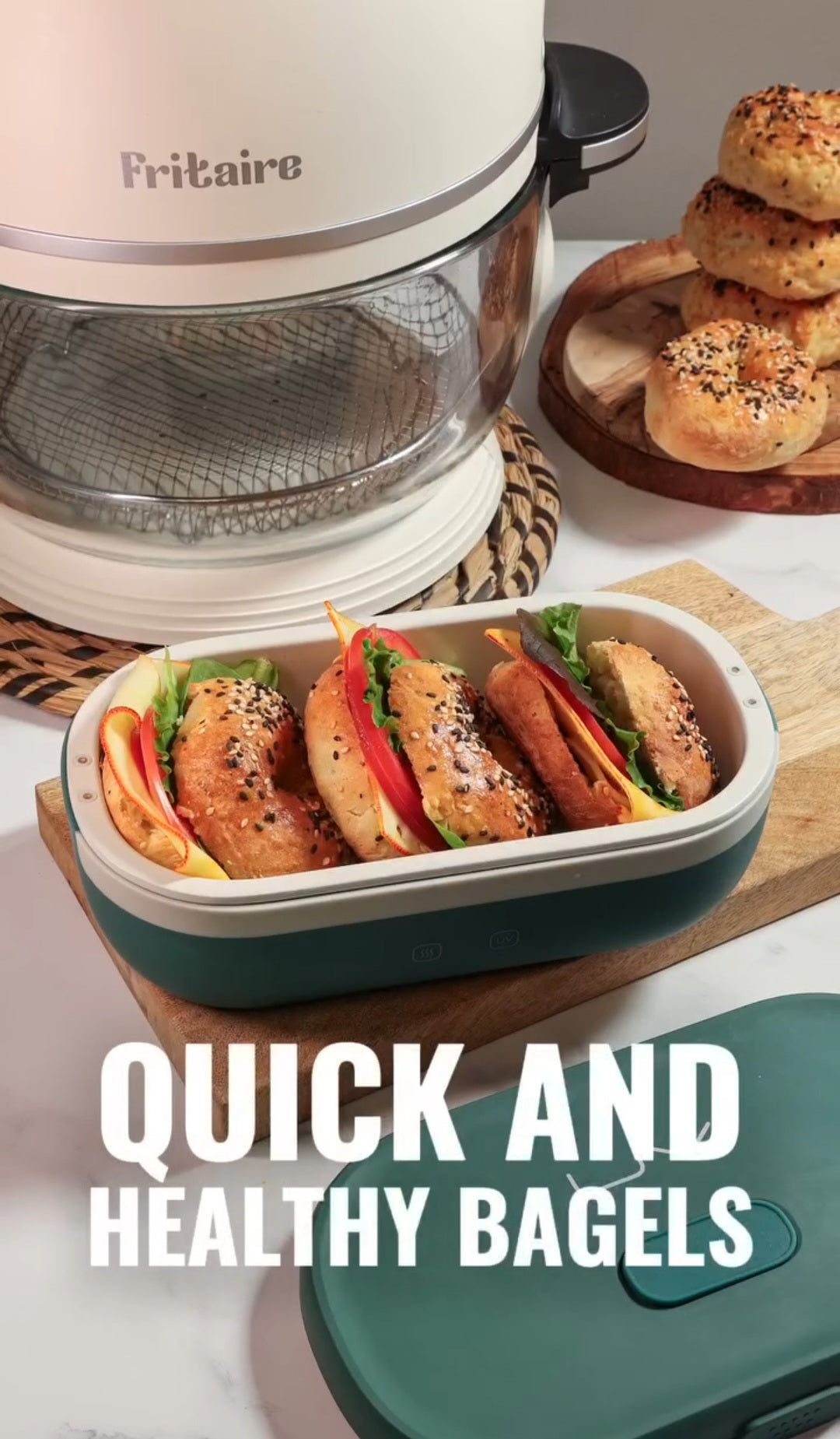 Quick and Healthy Bagels
