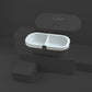 UVI Plus – SELF-HEATING LUNCH BOX WITH USB-C CORD AND UV LIGHT SANITIZER - Charcoal